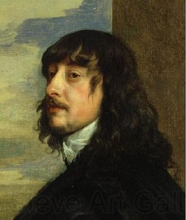 Anthony Van Dyck Portrait of James Stanley, 7th Earl of Derby Norge oil painting art